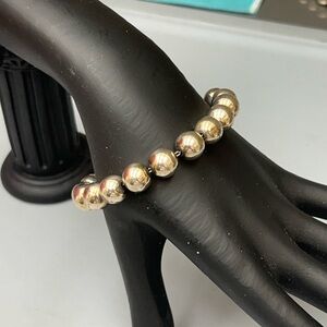 Tiffany & Co. HardWear Ball Bracelet 10mm 7.25" Sterling Silver Bead Hardware